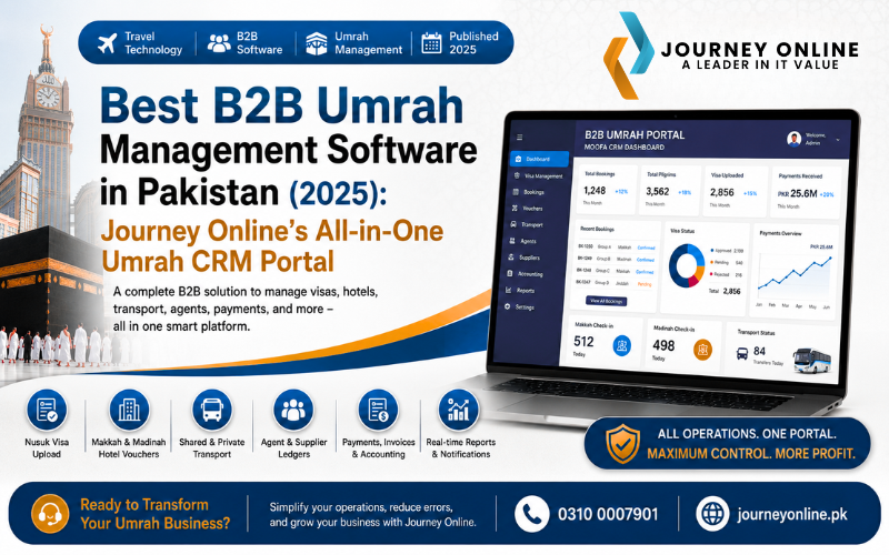 Best B2B Umrah Management Software In Pakistan 2026